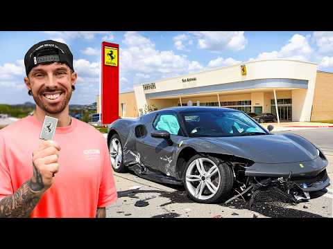 I BOUGHT A WRECKED 296 GTB THAT FERRARI COULDN'T FIX
