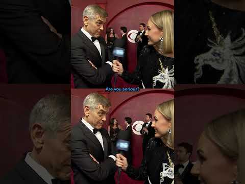 George Clooney Talks EGOT at the Tony Awards