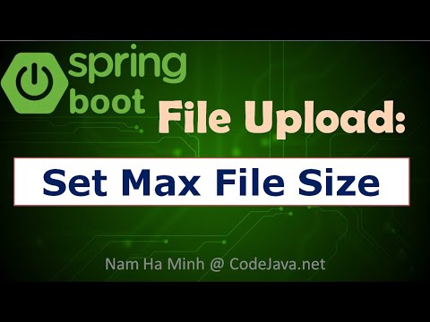 Spring Boot File Upload: How to Set Max File Size