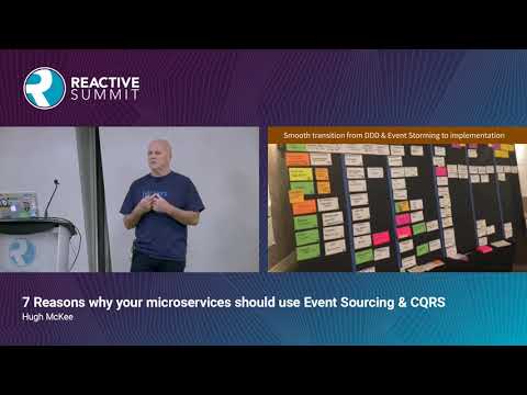 7 Reasons why your microservices should use Event Sourcing & CQRS - Hugh McKee