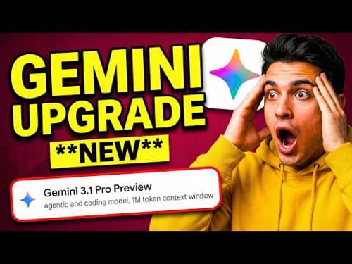 Google Released Gemini 3.1 Pro Preview | GEMINI NEW UPDATE