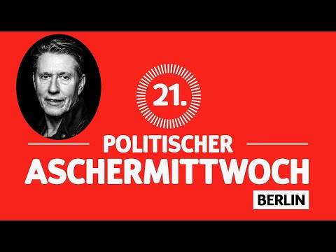 Andreas Rebers (1) beim 21. Politischen Aschermittwoch