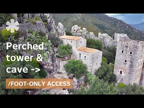 She got ancient hermit tower, cave & chapel for the price of a car