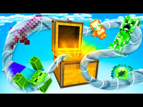 Minecraft ONE BLOCK, but with ONE ENDLESS CHEST...