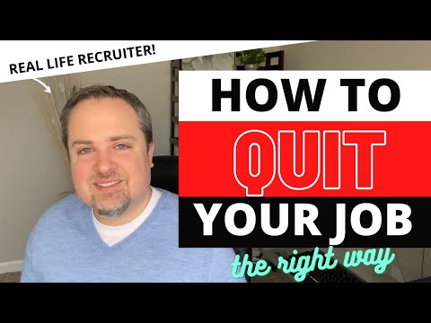 How To Quit Your Job