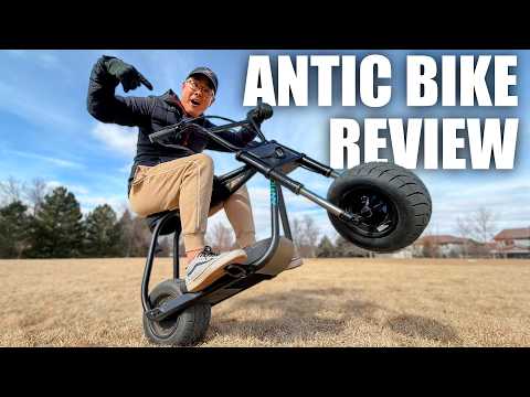 Antic Bike Review: This Self-Wheelie Mini Bike is FUN and FAST