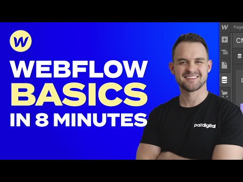 Webflow For Beginners | 8 Min. Crash Course