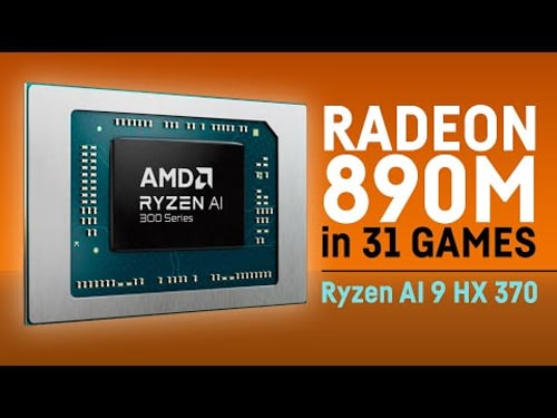 Worlds fastest iGPU: Radeon 890m in 31 Games // Ryzen AI 9 HX 370