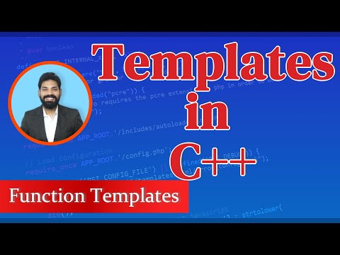 Templates in C++ | Function Templates in C++ | C++ Tutorials for Beginners (Hindi)