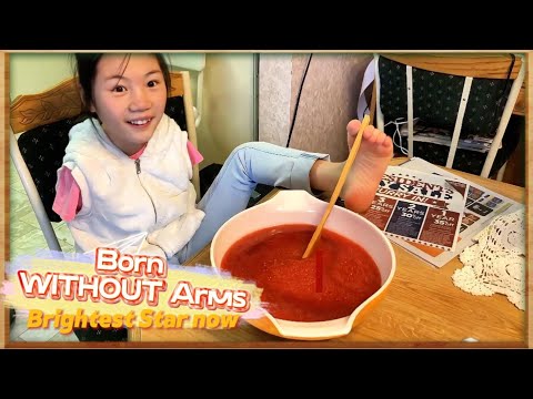 Born Without Arms, Chinese orphan adopted by American parents becomes Brightest Star|adoption story