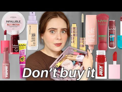 I tried ALL the NEW drugstore makeup... save your money