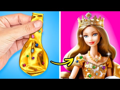 🤑 Rich VS. DIY Doll Transformations! Can DIY Be Better? 🤯 Slick Slime Sam’s Maker World