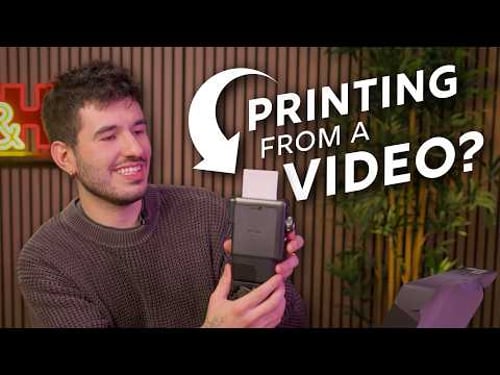 We React to the FUJIFILM instax mini Evo Cinema