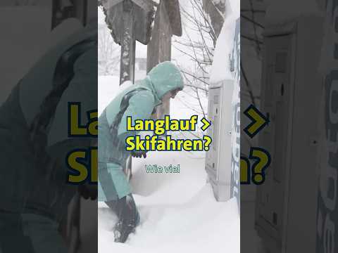 Ist Langlaufen das bessere Ski fahren? ⛷️