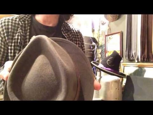 Shape a Fedora. into a Teardrop !! Hat Shaping You Can Try Yourself!