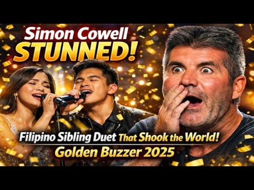 Simon Cowell STUNNED by Filipino Sibling Duet That Shook the World | Golden Buzzer 2025