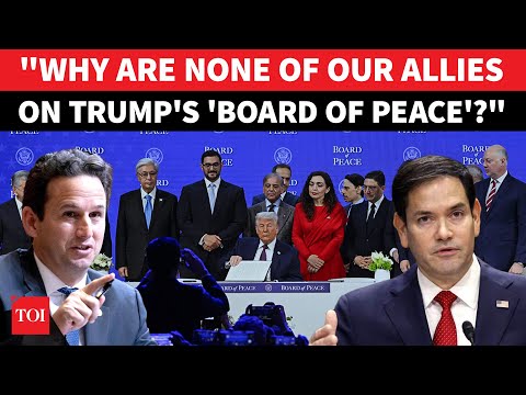 'What The Heck?' Rubio Directly Asked Why Trump 'Board Of Peace' Has US Enemies On The List