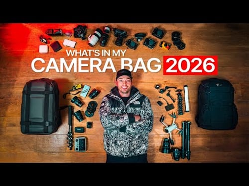 Whatโs In My Camera Bag For 2026? (Travel, Sports, Wildlife)