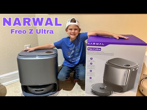 Unboxing the Narwal Freo Z Ultra Robot Vacuum and Mop!