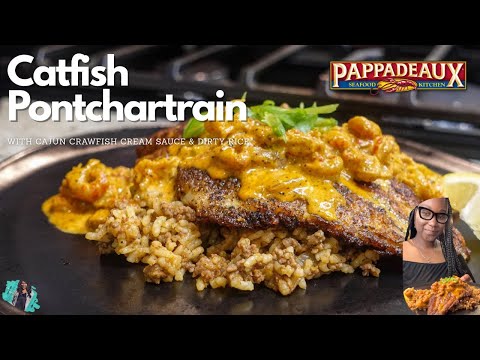 HERE'S HOW TO MAKE PAPPADEAUX AT HOME! | BLACKENED CATFISH AND DIRTY RICE | EASY RECIPE TUTORIAL