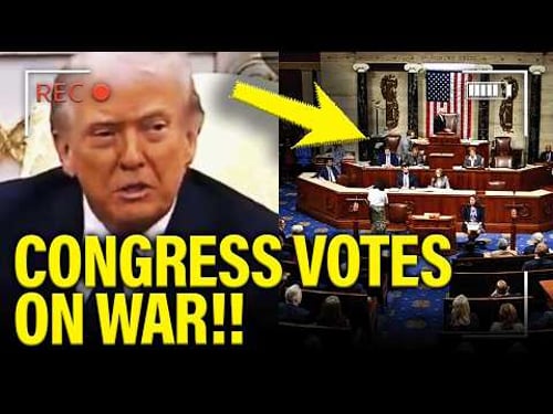 Trump LOSES IT over CONGRESS WAR VOTE!!!