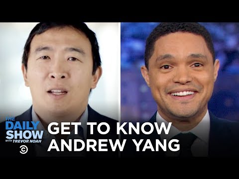 Getting to Know Andrew Yang | The Daily Show