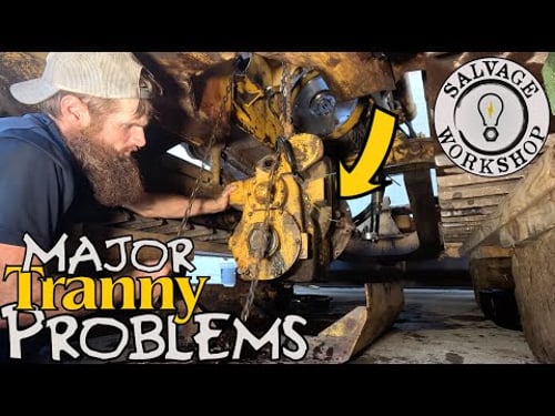 Transmission Removal from an OLD Bull Dozer ~ EASIER than I Thought! ~ Caterpillar D3 LGP - Part 5