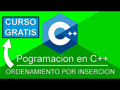 51.🥇 METODO de ORDENAMIENTO por INSERCION en C++ 🥇 ➤ Ordenamientos en C++ || Programación en C++ 💻