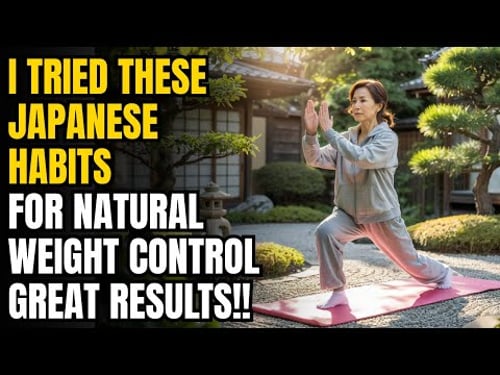 I Tried These Japanese Habits for Natural Weight Control (SHOCKING RESULTS)