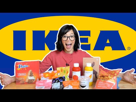 Trying IKEA Pick And Mix CANDY And More