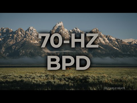 70-Hz Binaural Beat Music Therapy for Borderline Personality Disorder BPD | Relaxing, Calming