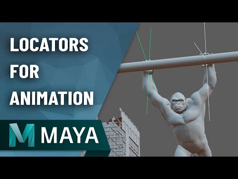 How to use Maya Locators to speed up your workflow - Maya Tutorial