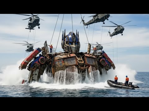 Salvaging and Restoring the Legendary Optimus Prime Mega Bot | Lost for Decades Under the Sea