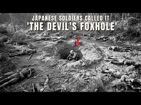When Japanese Troops Found This Soldier's Foxhole — With 98 Dead Japanese Surrounding It!