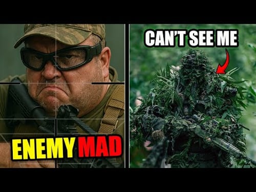Invisible Ghillie Makes Airsoft Players Rage (2,500 RPM Paragon Armouries URGI M4)