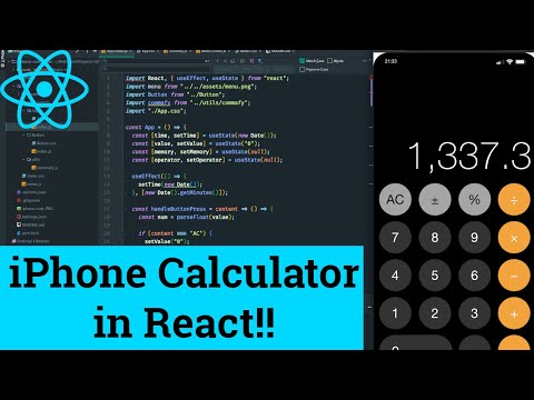 Build an iPhone Calculator using React!