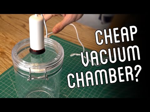 Experimenting with an Inexpensive Vacuum Chamber for Casting
