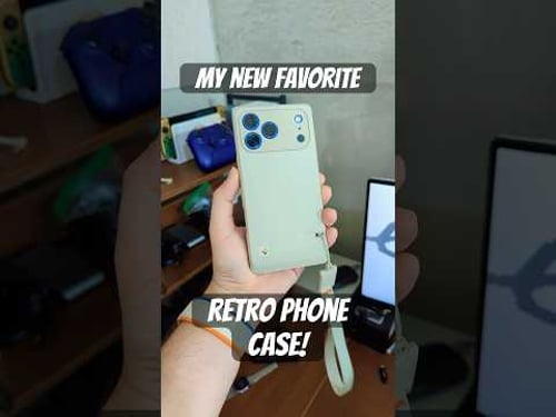 My new favorite retro phone case! #smartphone #spigen #apple #retrotech #retro #applecollector