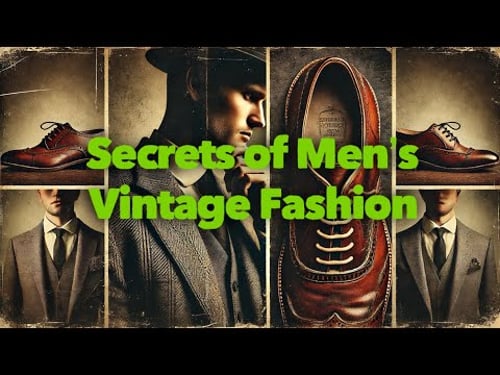 Untold Secrets of Vintage Men’s Fashion: A 2025 Clothing Guide for Collectors & Resellers