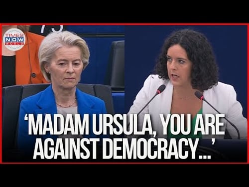 URSULA SHAMED: “60% of Europeans Want You Gone!”, Aubry Fires Back