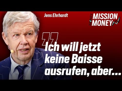 Börsenaltmeister Jens Ehrhardt: "Die Börsen sind verletzlich - Cash halten schadet derzeit nicht