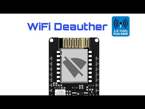 WiFi Deauther on 5Ghz Band - RTL8720DN,BW-16