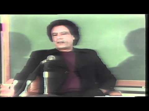 1985 Interview with Libya's Gadhafi