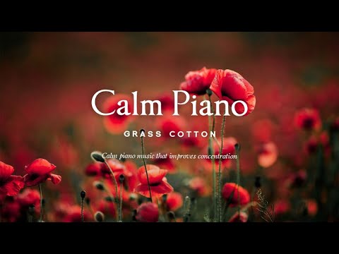 집중력을 높여주는 차분한 피아노 음악 l GRASS COTTON+
