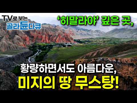 히말라야 깊은 곳, 황량하면서도 아름다운, 미지의 땅 무스탕!ㅣ히말라야 신비의 땅, 무스탕ㅣ세계테마기행ㅣTV로 보는 #골라듄다큐