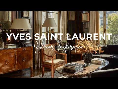 Creating YVES SAINT LAURENT Aesthetics At Home