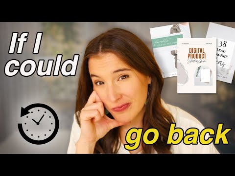 What I wish I would have known BEFORE selling digital products online 🤦🏻♀️