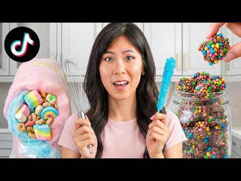 I Tested the MOST VIEWED TikTok CANDY Recipes! 🍬