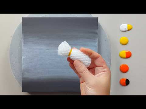 (1138) Autumn landscape with 3 ginkgo trees | Easy Painting Ideas for Beginners | Designer Gemma77