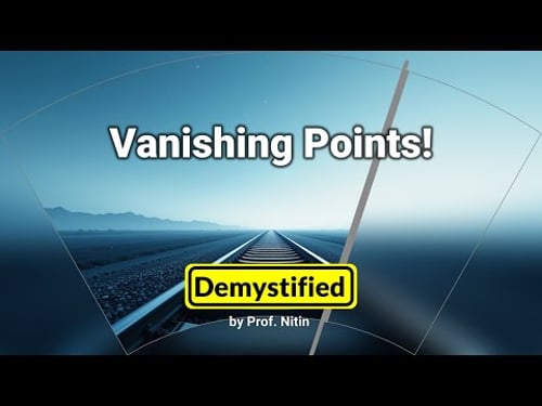 Vanishing Points (Why Parallel Lines Meet In An Image)